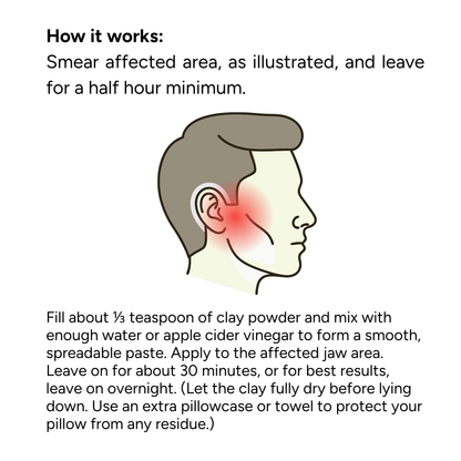 JawBack - Amazing Jaw Support for TMJ - Bring Your Jaw Back to Life - 16 oz Powder